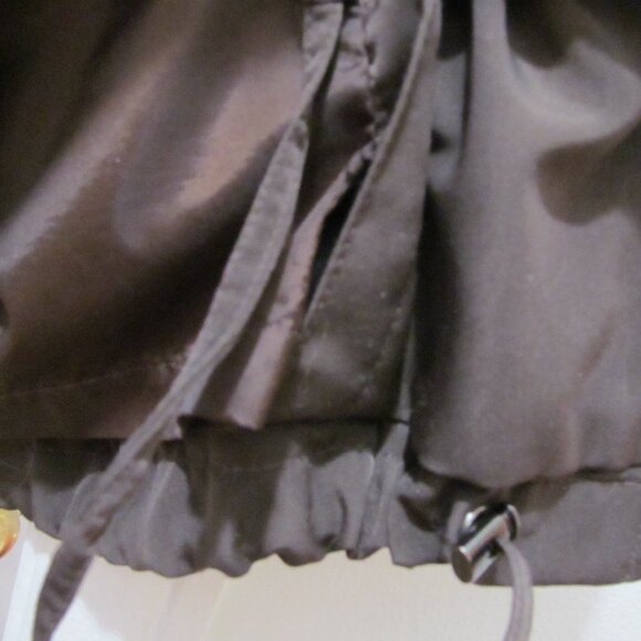 Gallery Womens Coat ~ Zip Out Liner ~ Snap Front ~ Brown & Mushroom Taupe Sz 1X - Picture 12 of 16